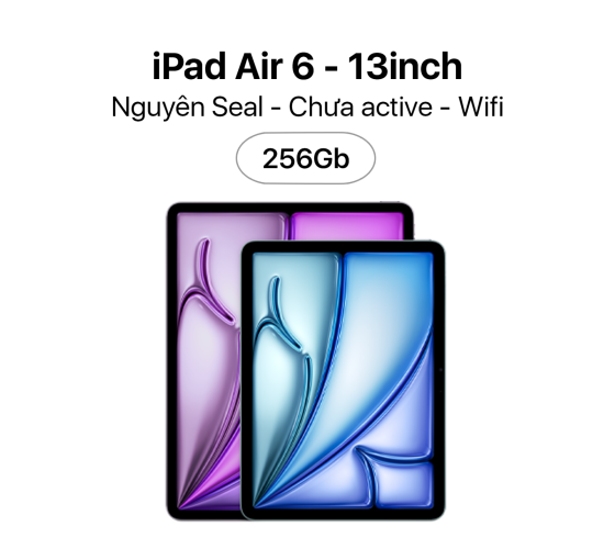 iPad Air 6 M2 13inch 256GB Wifi