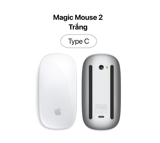 Magic Mouse II Trắng - Type C