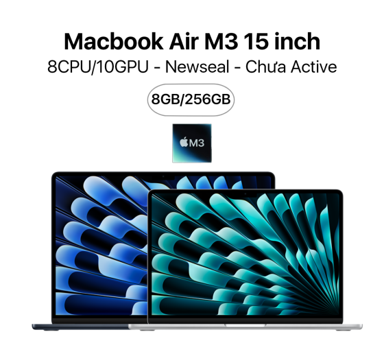 Air M3 15 inch (8CPU/10GPU) 256Gb LLa