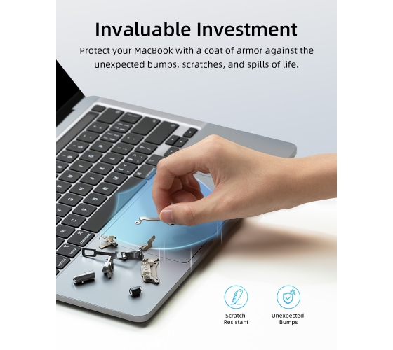 Dán bảo vệ macbook 6 trong 1 INNOSTYLE