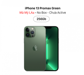 iPhone 13 Pro Max Green 256Gb - No Box 