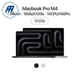 Macbook Pro 14" M4 (10CPU/10GPU) 16GB 512GB
