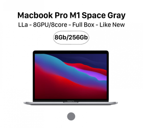 Pro M1 (8CPU/8GPU) 8GB 256GB  - LLA  - Full Box Like New 99%