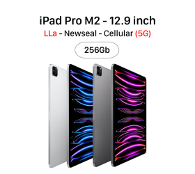 iPad Pro M2 12.9inch 256GB Cellular 5G - Mã Mỹ LLa