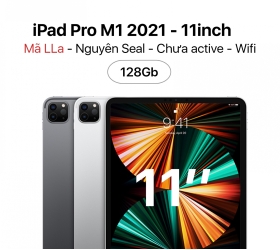 iPad Pro M1 2021 11inch 128GB Wifi -  Mã Mỹ LLA