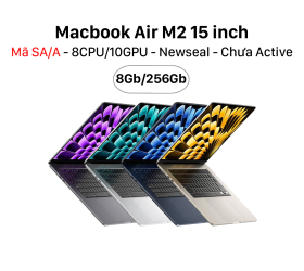 Air M2 15 inch (8CPU/10GPU) 256Gb  VN
