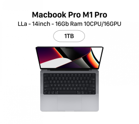 Macbook Pro 14" M1 Pro (10CPU/16GPU) 16GB 1TB 