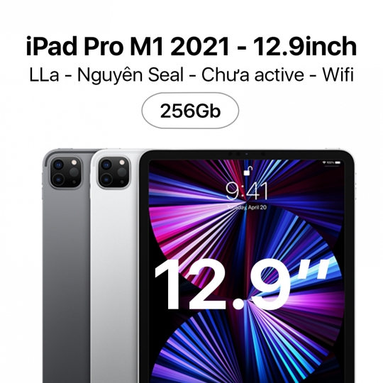 iPad Pro M1 2021 12.9inch 256GB Wifi
