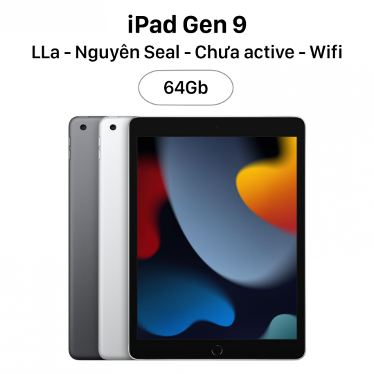 iPad Gen 9 64GB Wifi - LLa
