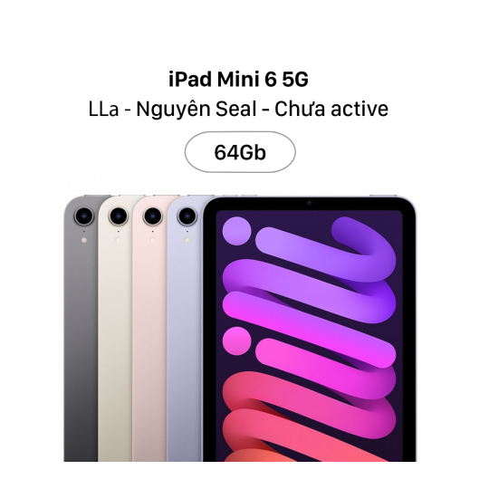 iPad Mini 6 64GB - 5G - LLa 